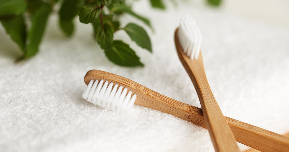 brosse à dents en bambou